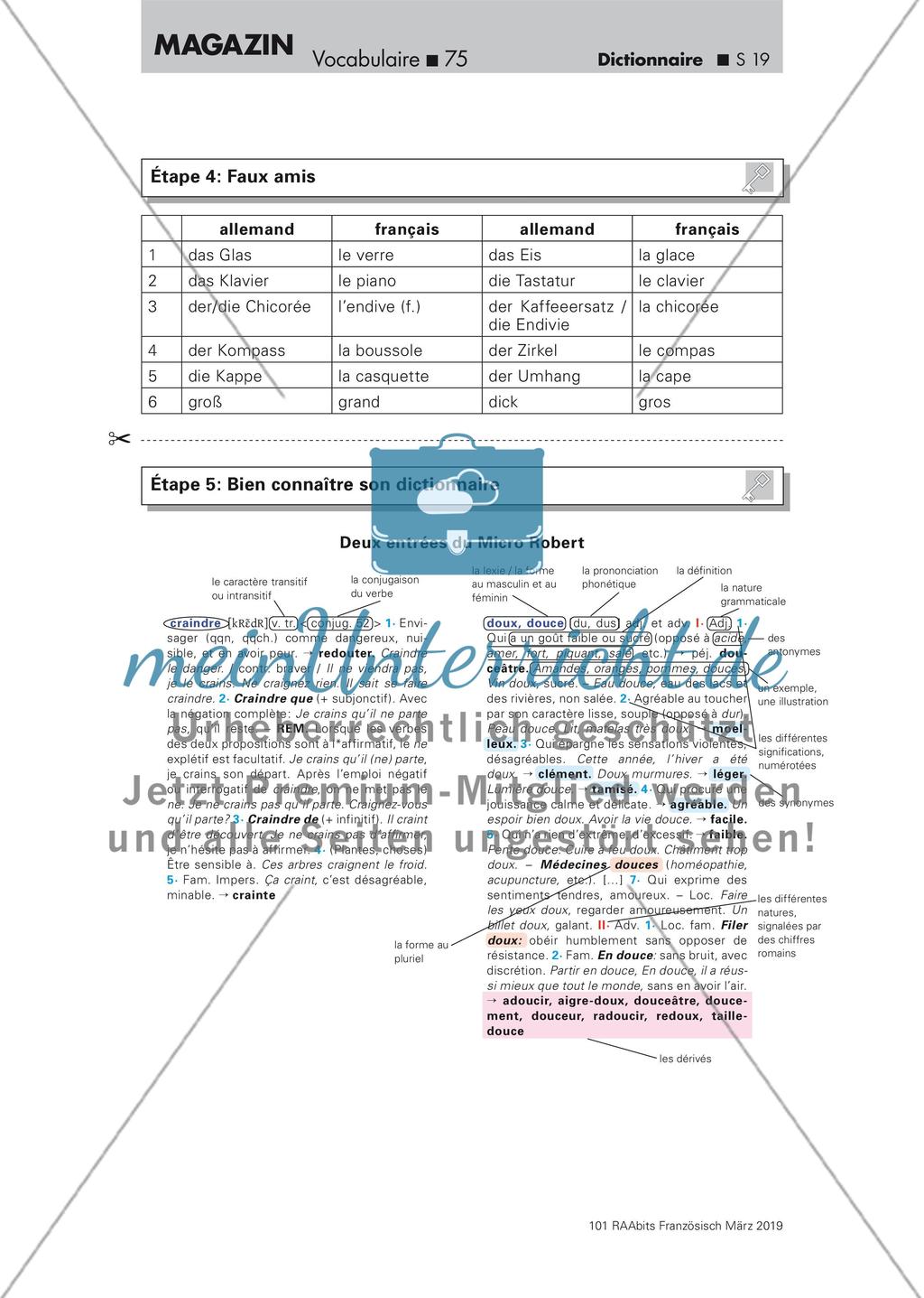Faisons le tour du dictionnaire! Preview 19