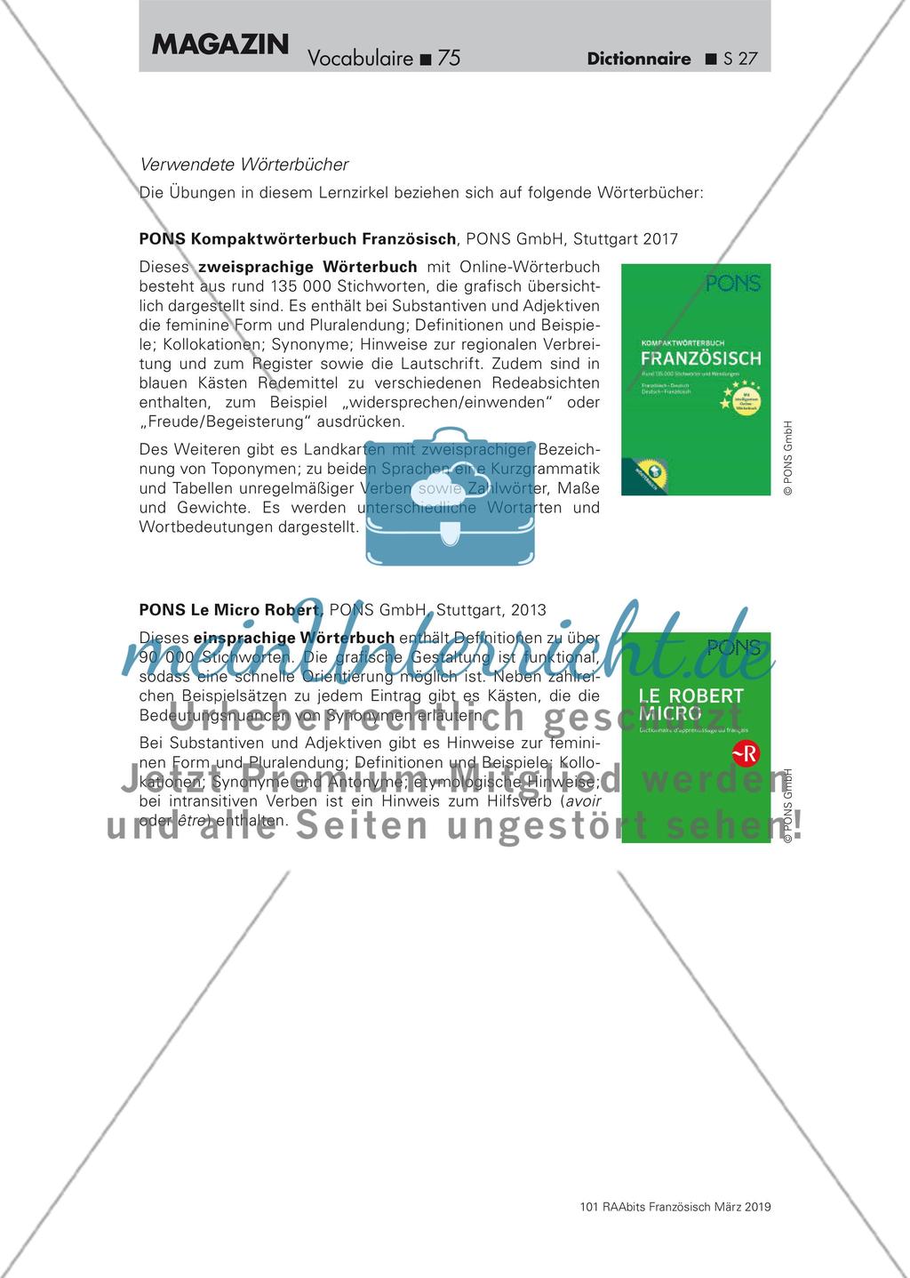 Faisons le tour du dictionnaire! Preview 27