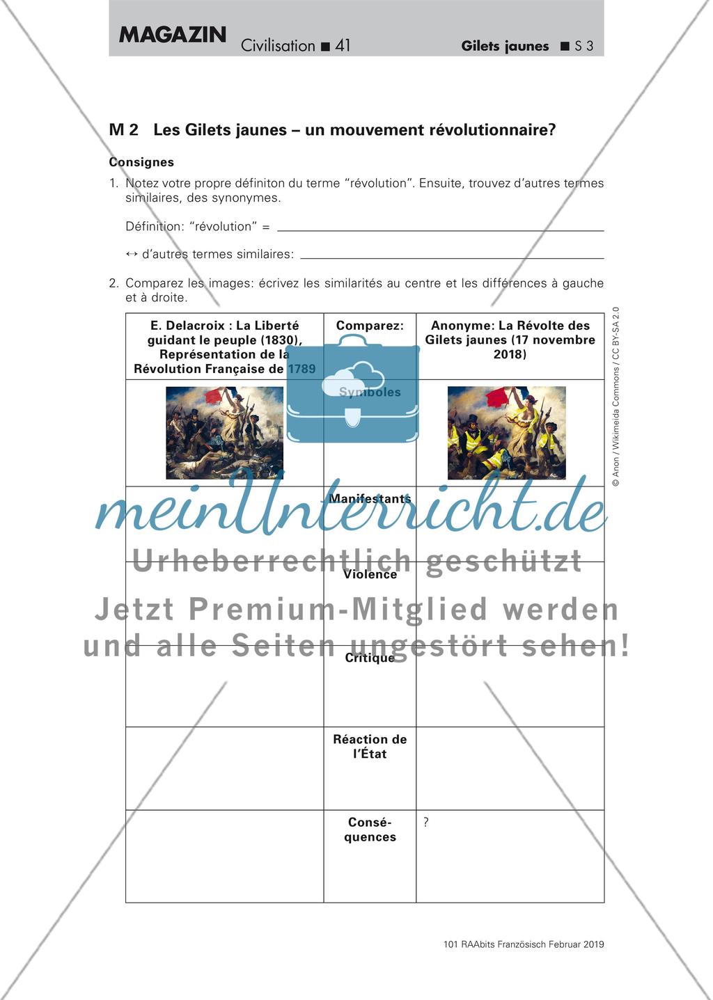 Aktuelle Protestbewegungen: Les Gilets jaunes Preview 3