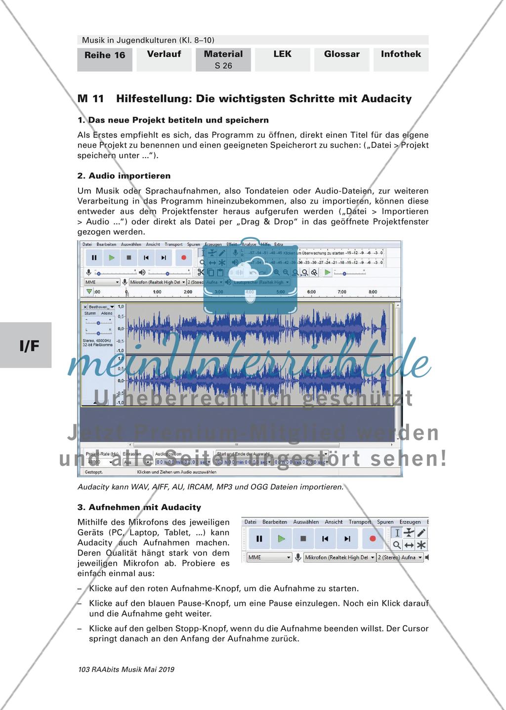 Die Projektarbeit an einem Radiofeature Preview 2