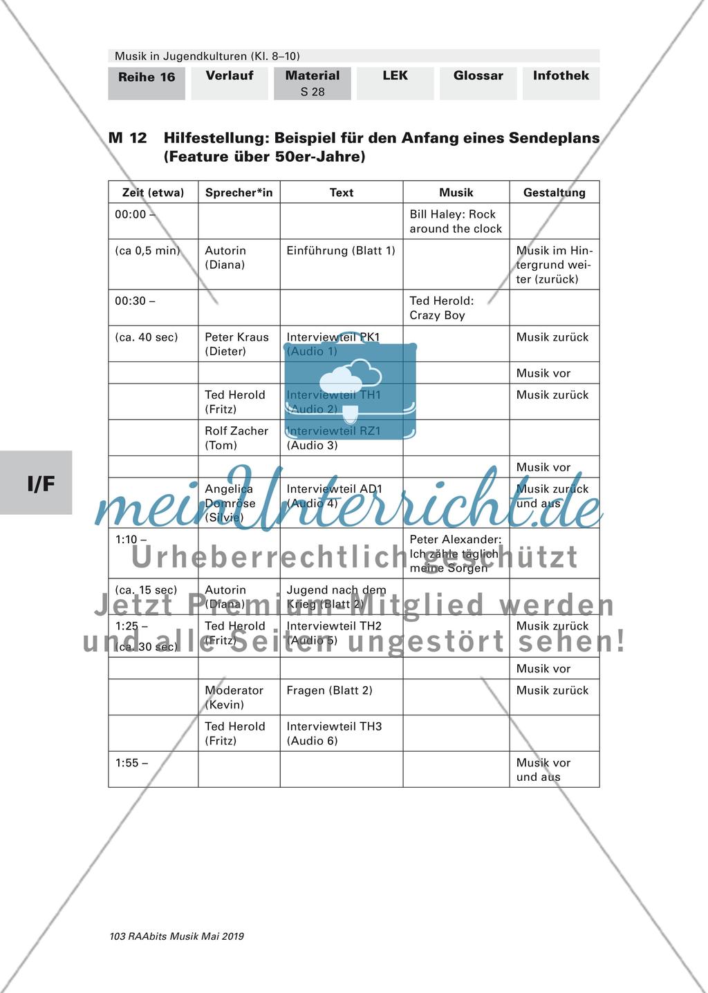 Die Projektarbeit an einem Radiofeature Preview 4