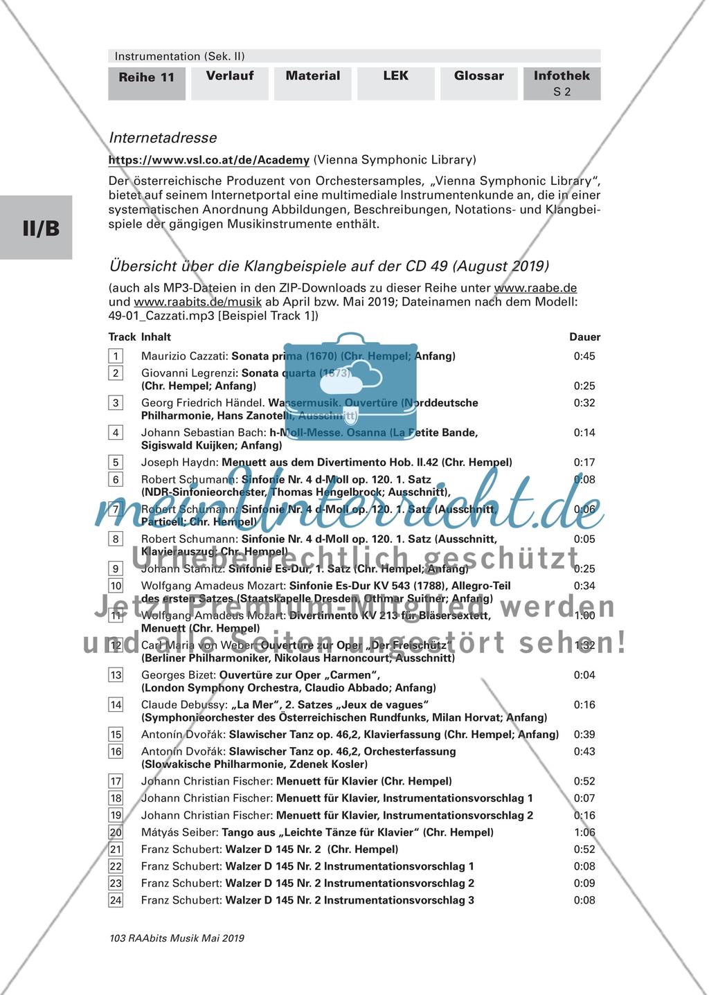 Instrumentation: Instrumentationsübungen für Bläserensembles, kleines Orchester Preview 10