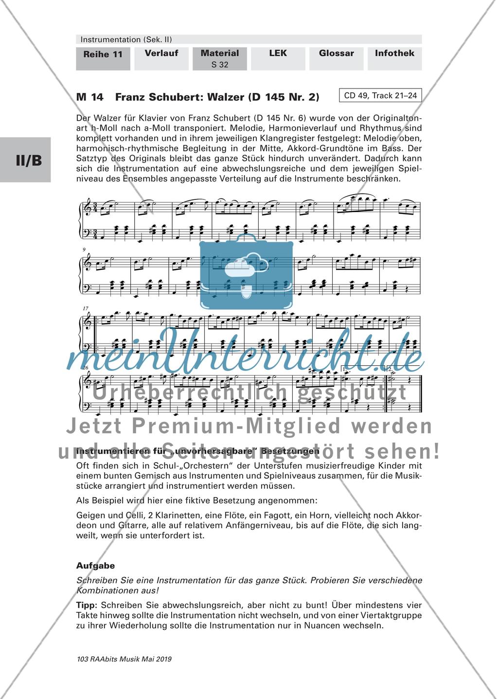 Instrumentation: Instrumentationsübungen für Bläserensembles, kleines Orchester Preview 6