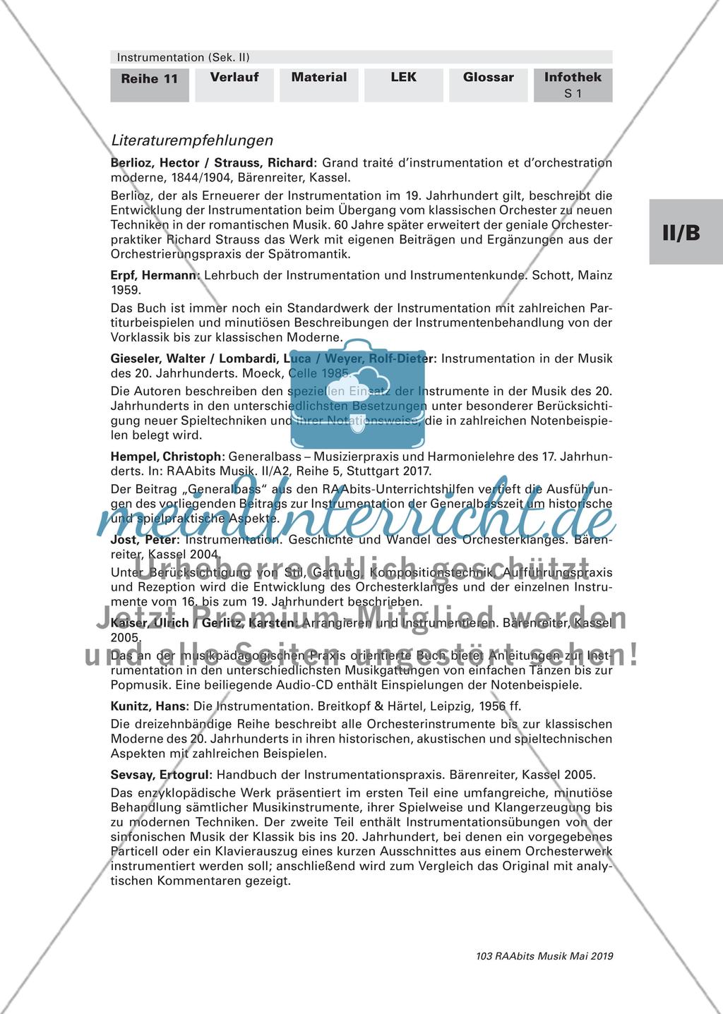 Instrumentation: Instrumentationsübungen für Bläserensembles, kleines Orchester Preview 9