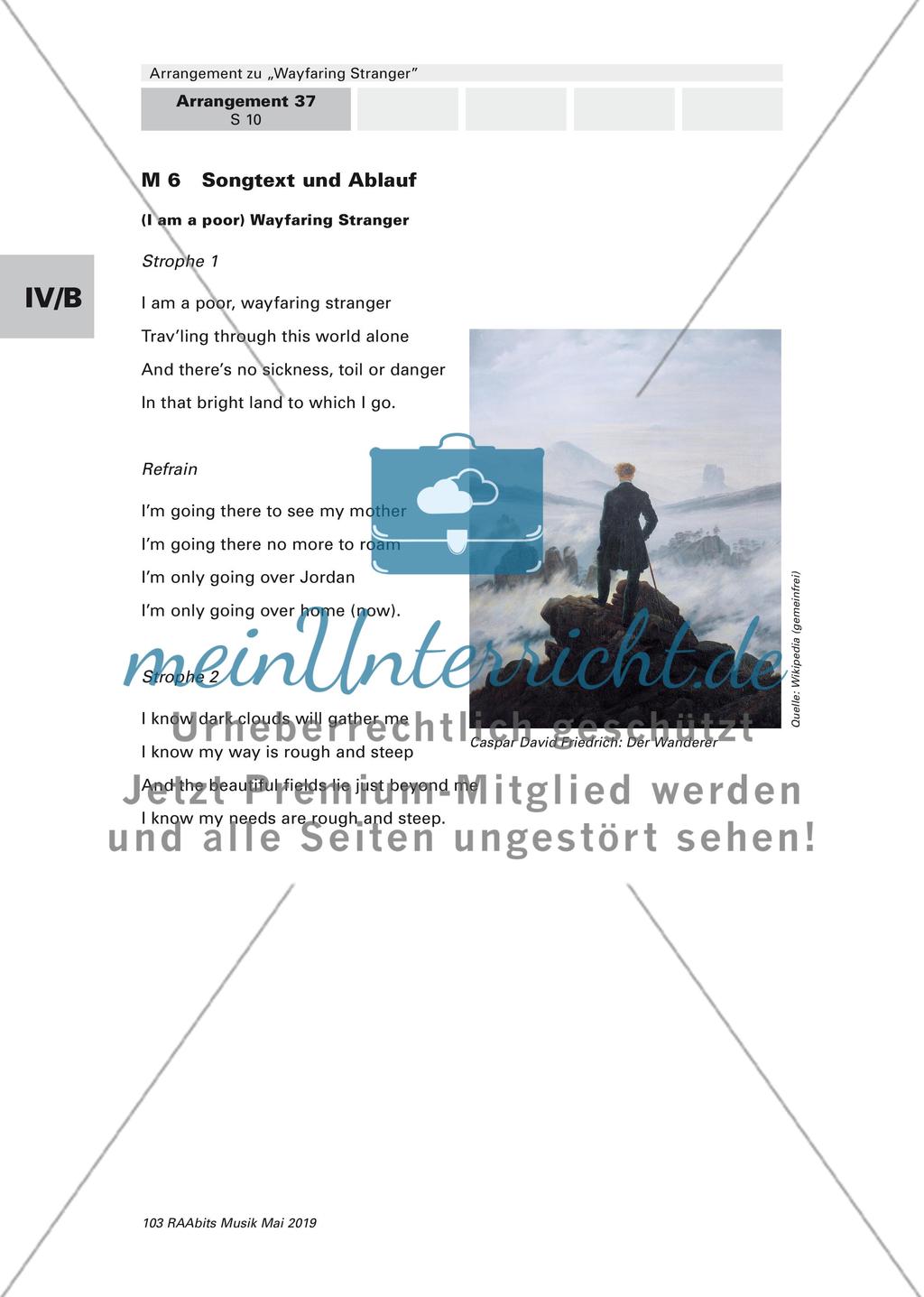 Ein Arrangement zu
