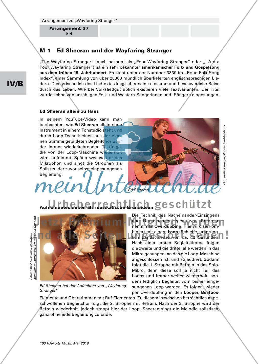 Ein Arrangement zu