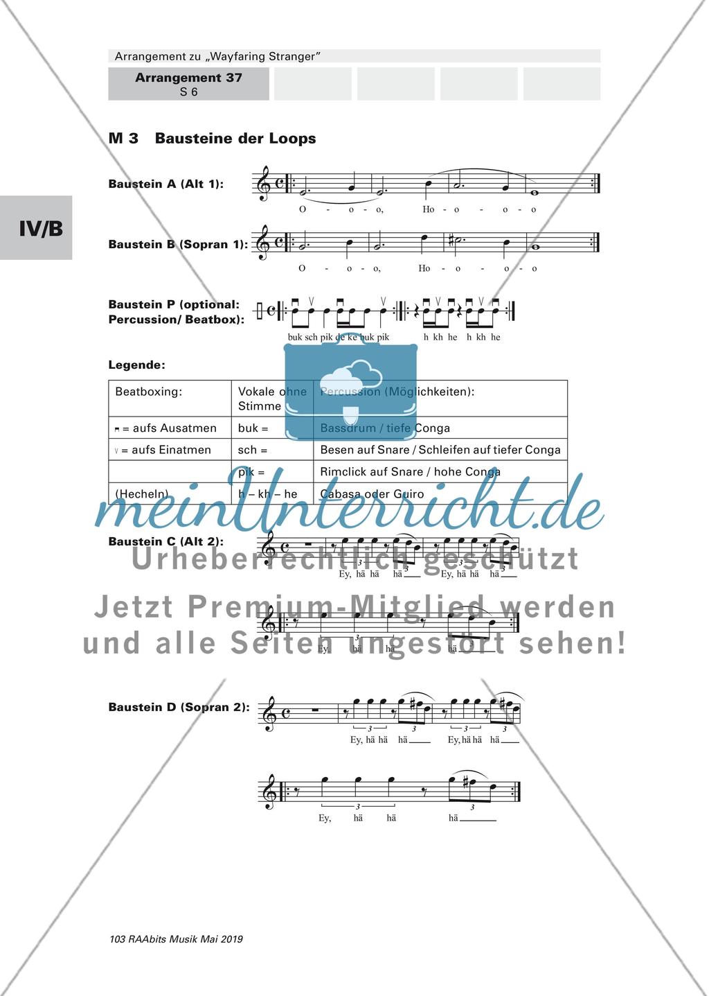 Ein Arrangement zu