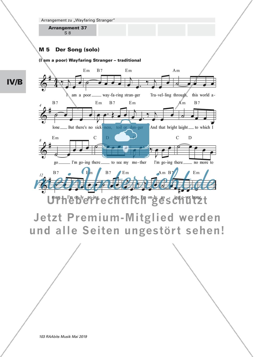Ein Arrangement zu