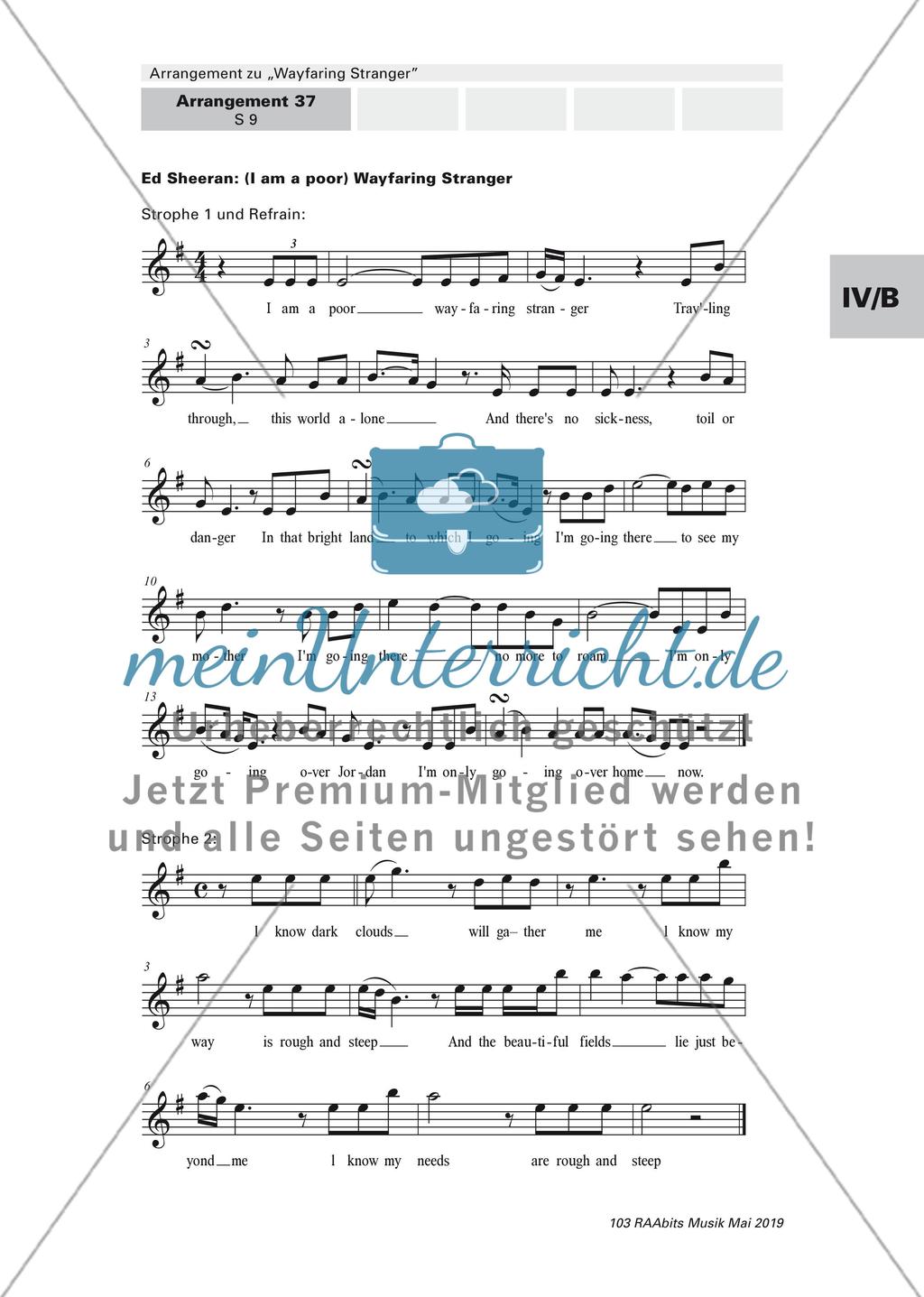 Ein Arrangement zu