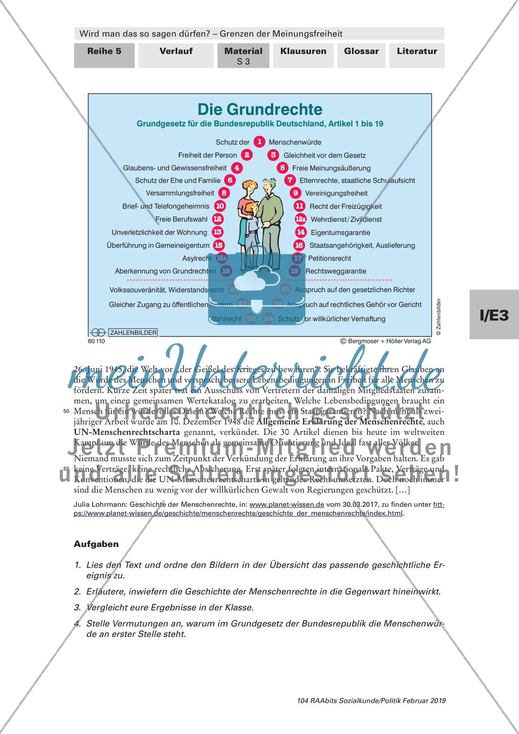 Die historische Entwicklung der Menschenrechte Preview 2