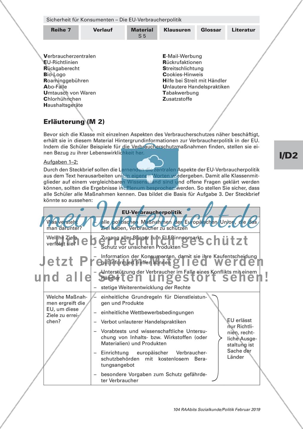 EU-Verbraucherpolitik: Überblick Preview 4