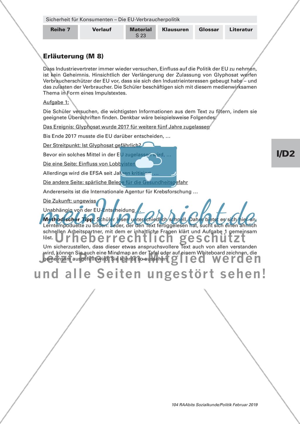EU-Verbraucherpolitik: Verbraucherschutz unter der Lupe Preview 3