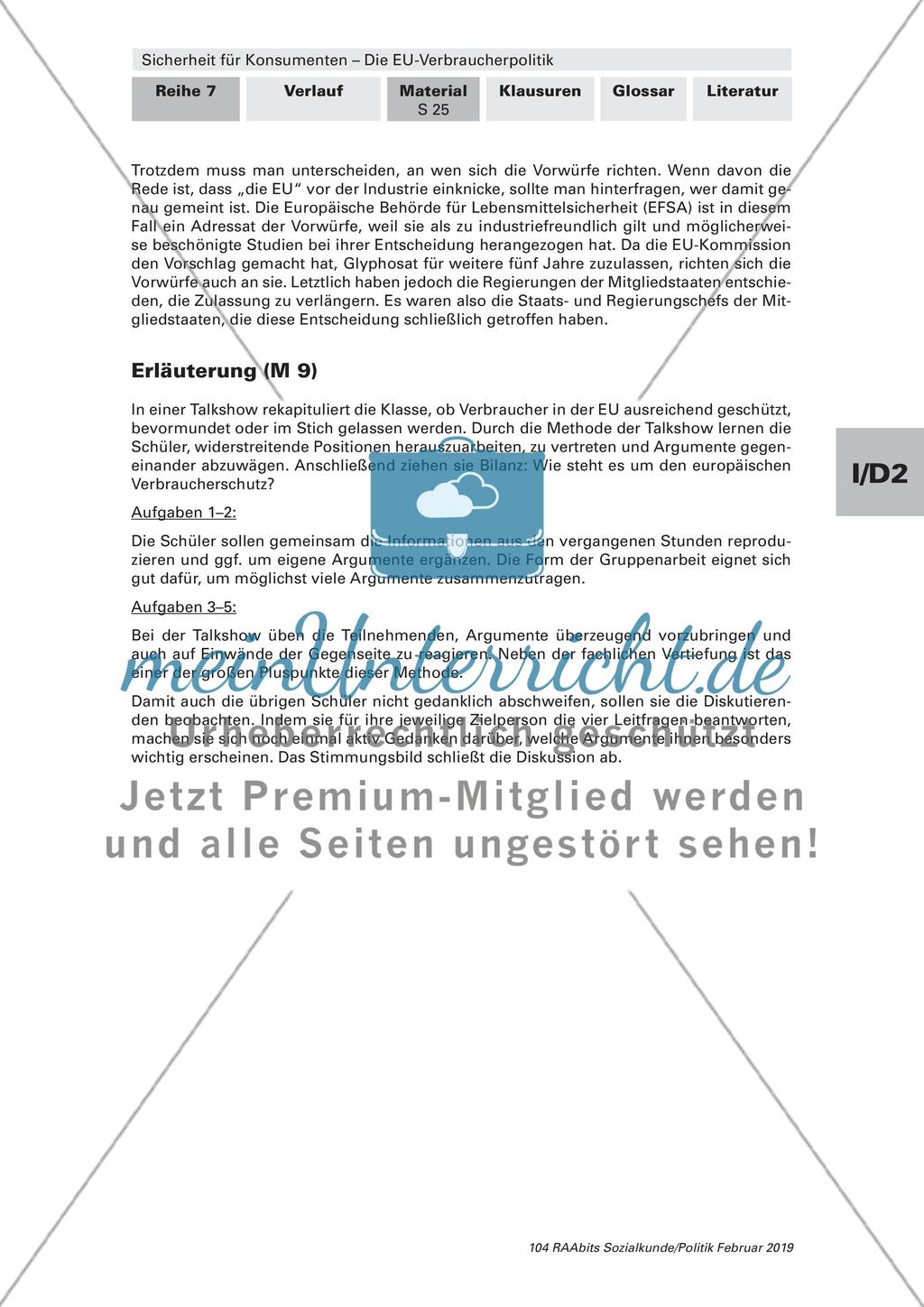 EU-Verbraucherpolitik: Verbraucherschutz unter der Lupe Preview 5
