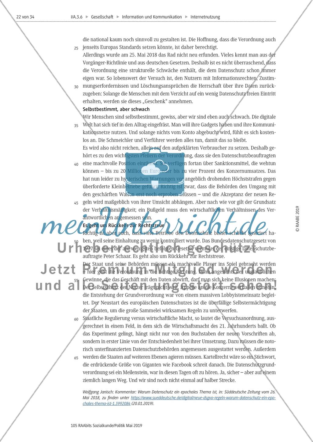 Datenschutz Preview 3
