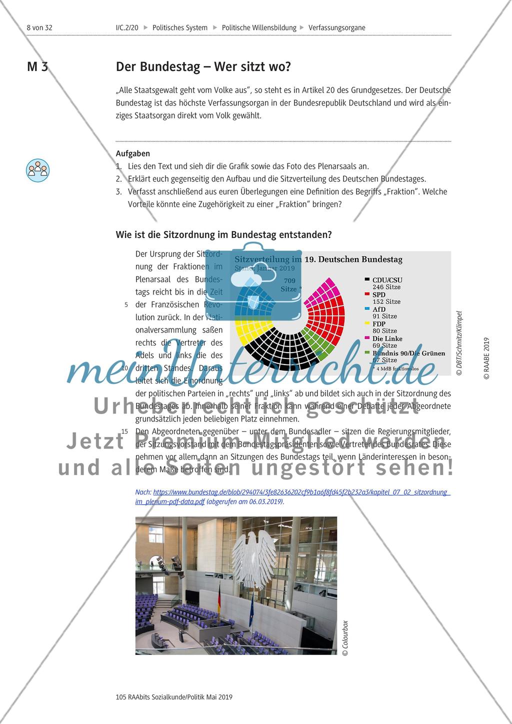 Der Bundestag und seine Abgeordneten Preview 1