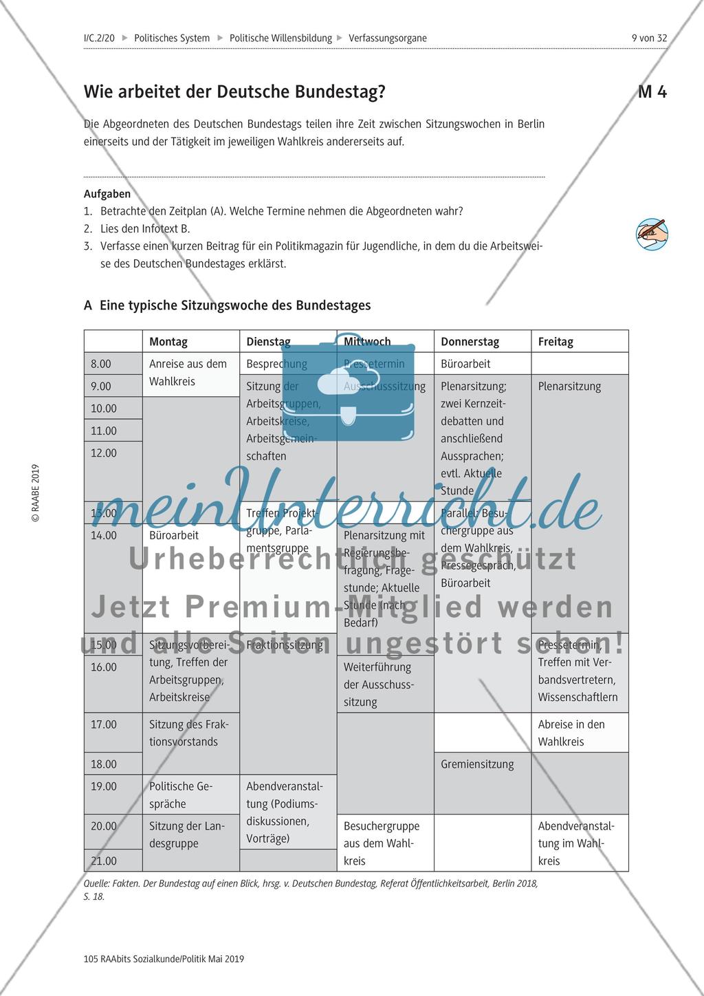 Der Bundestag und seine Abgeordneten Preview 2