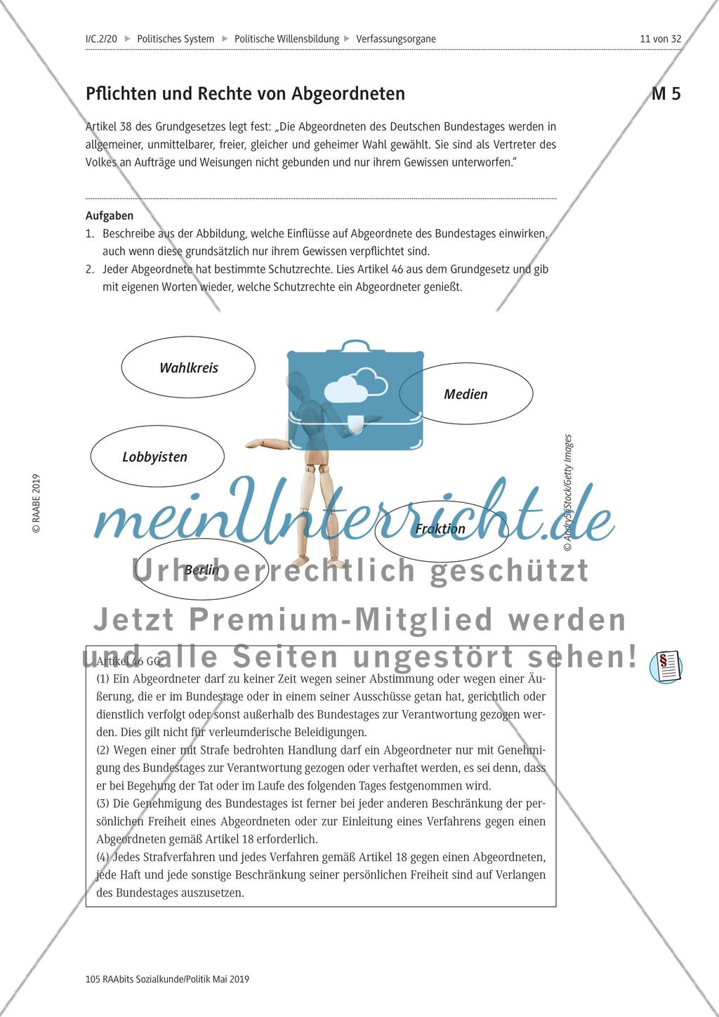Der Bundestag und seine Abgeordneten Preview 4