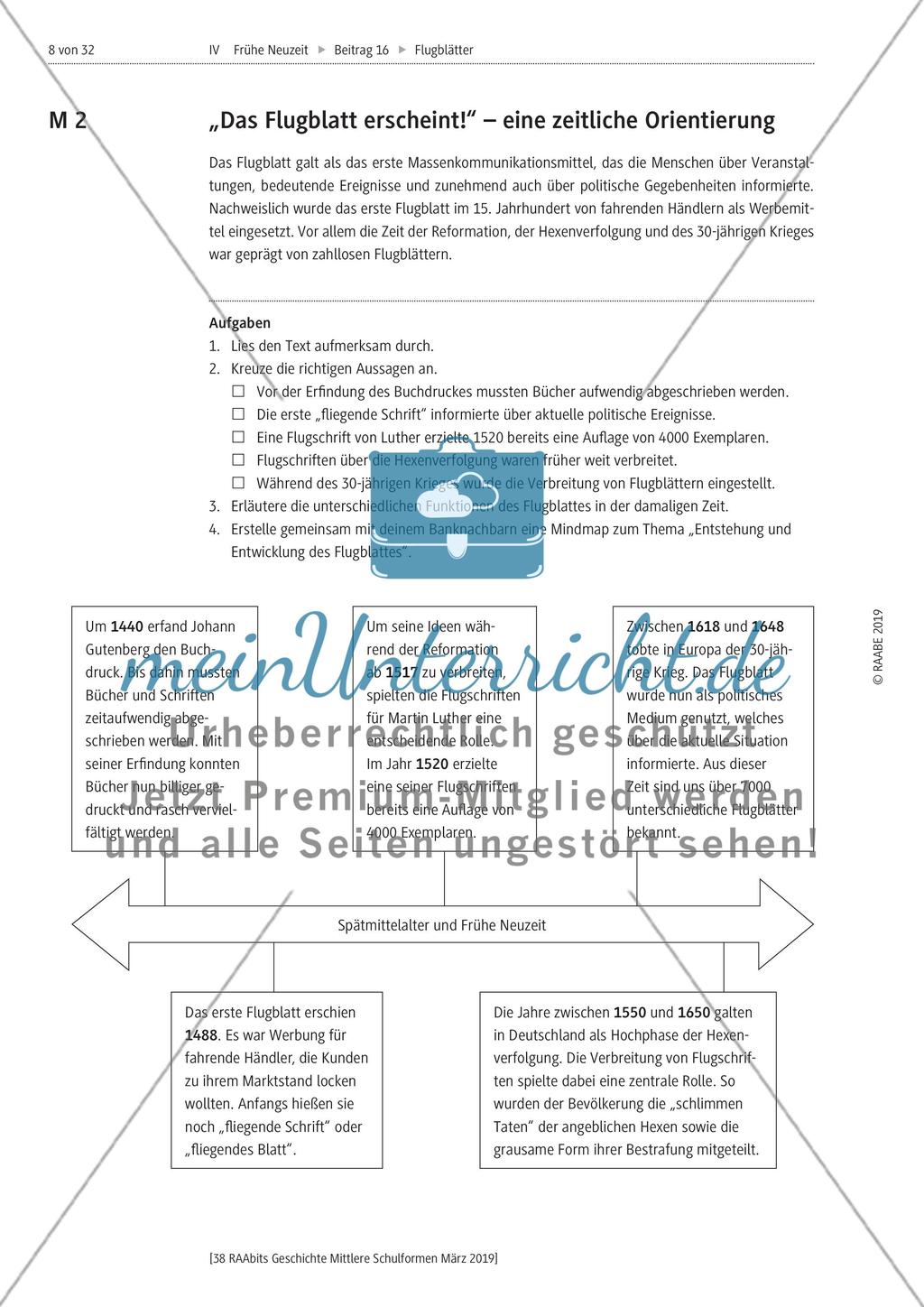 Geschichte der Flugblätter Preview 2