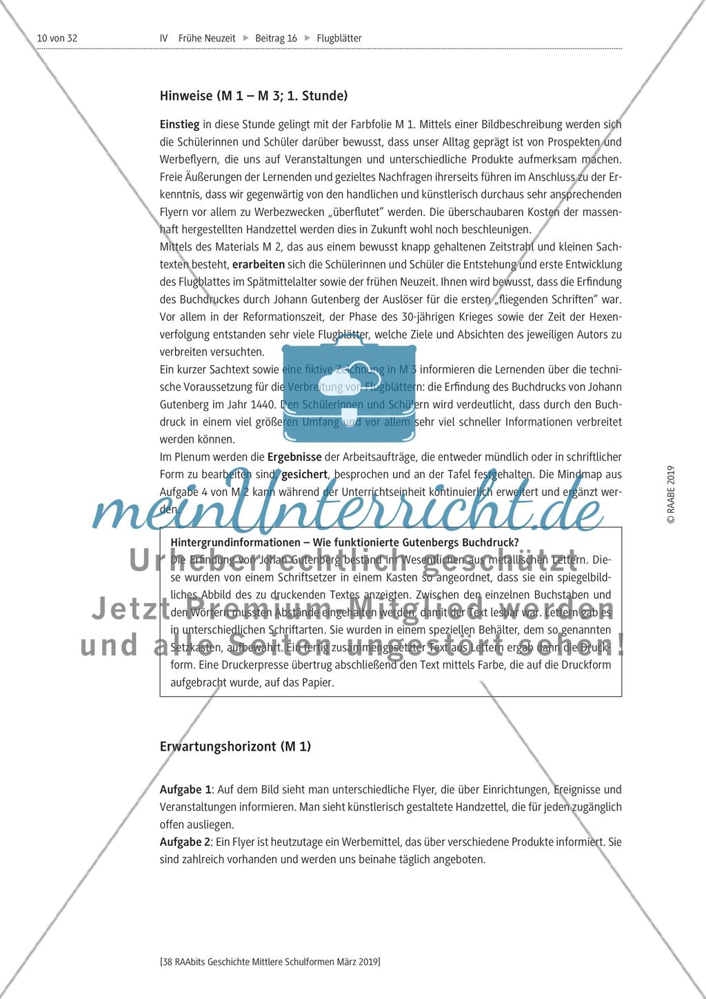 Geschichte der Flugblätter Preview 4
