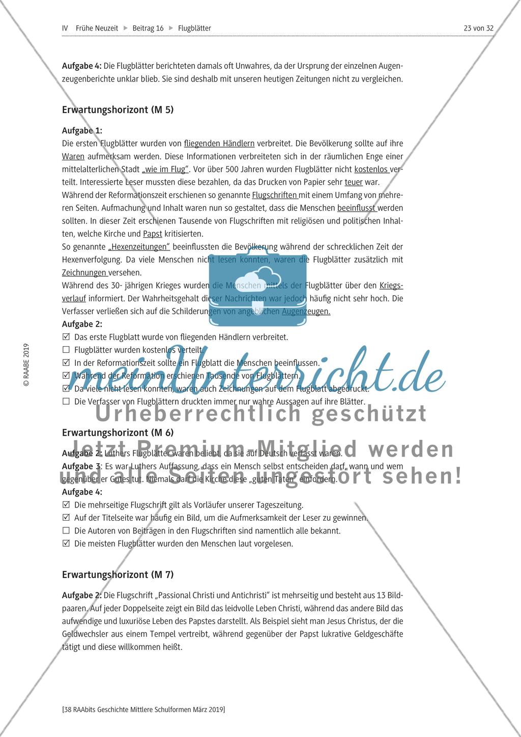 Flugblätter im Mittelalter und in der Neuzeit Preview 10