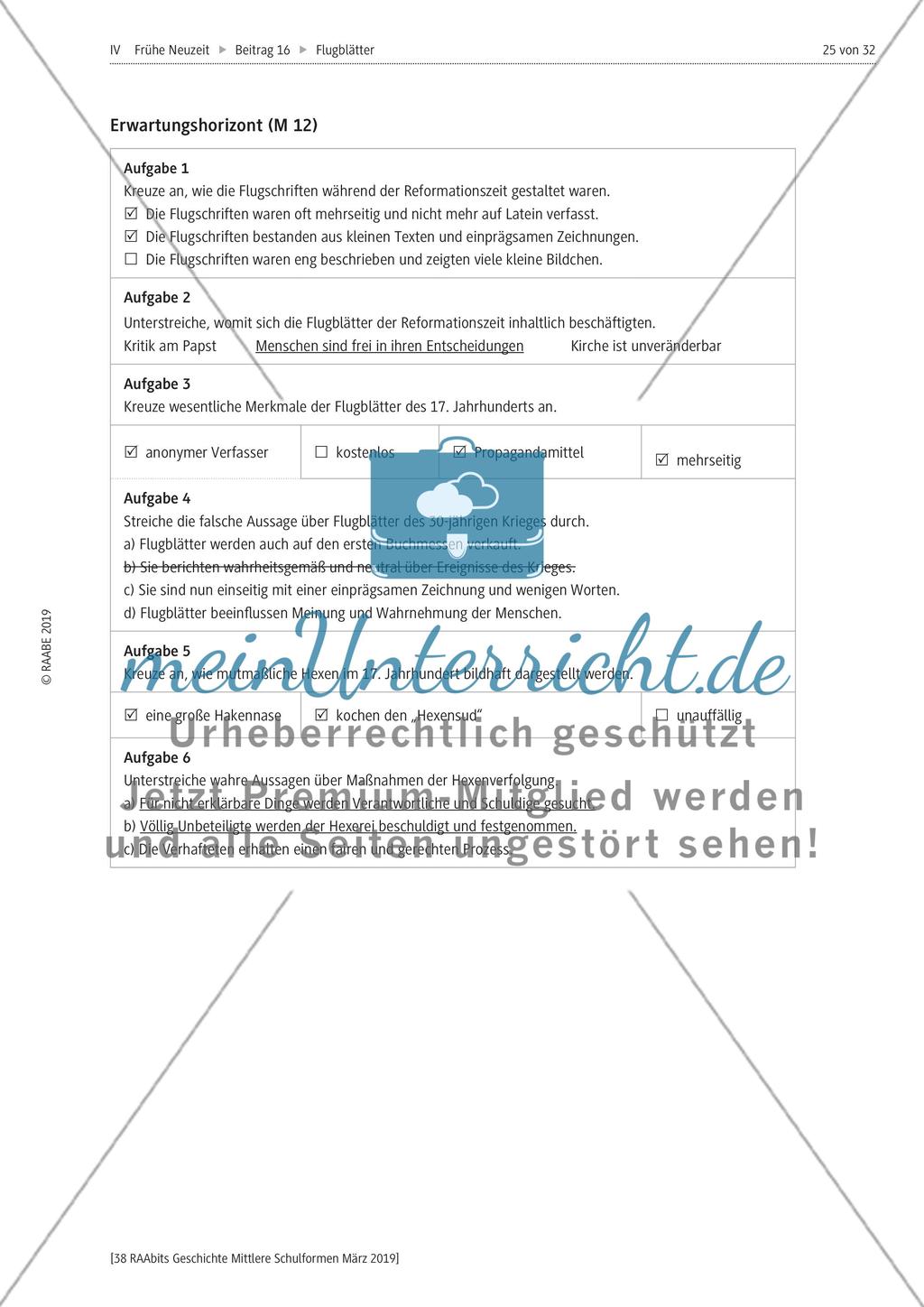Flugblätter im Mittelalter und in der Neuzeit Preview 12