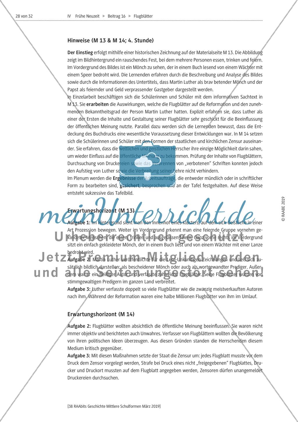 Flugblätter im Mittelalter und in der Neuzeit Preview 15