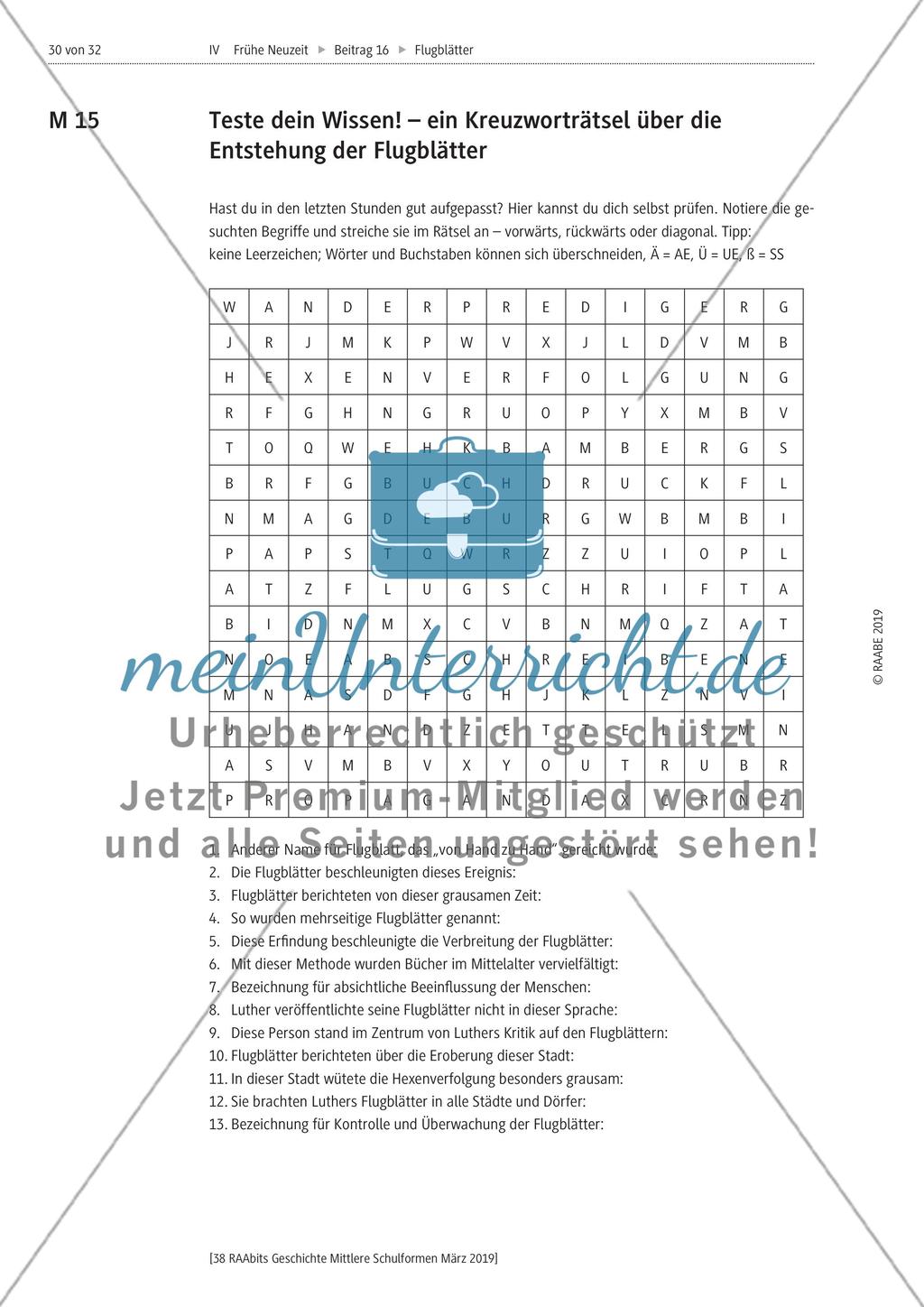 Flugblätter im Mittelalter und in der Neuzeit Preview 17
