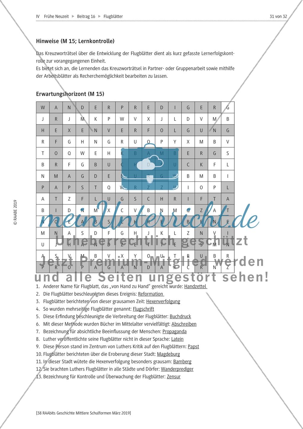 Flugblätter im Mittelalter und in der Neuzeit Preview 18