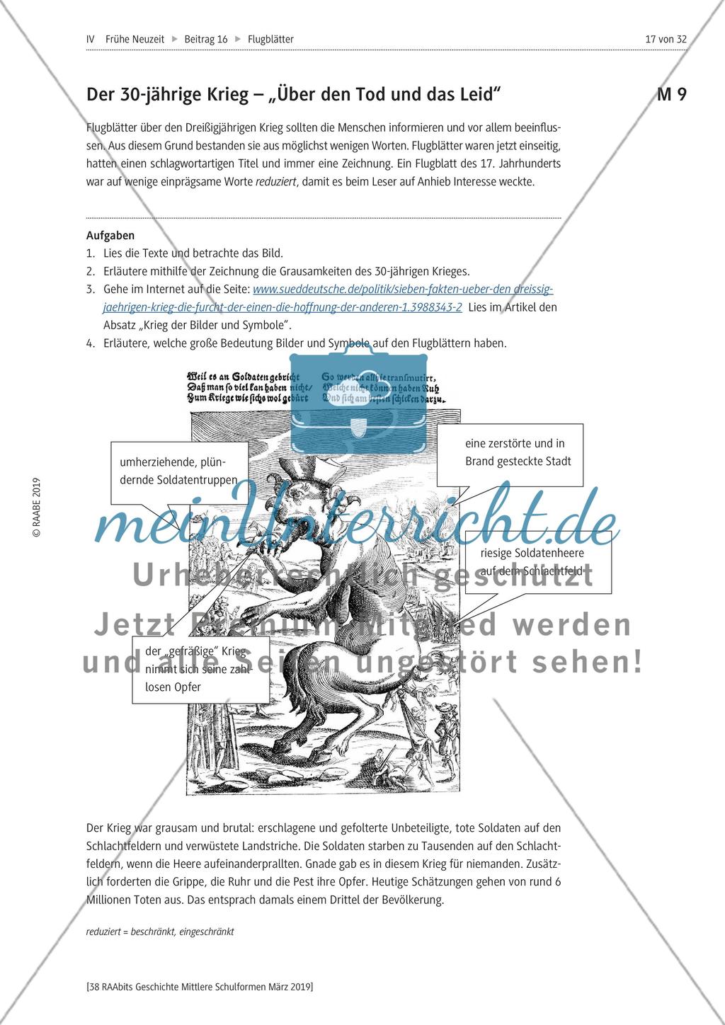 Flugblätter im Mittelalter und in der Neuzeit Preview 4