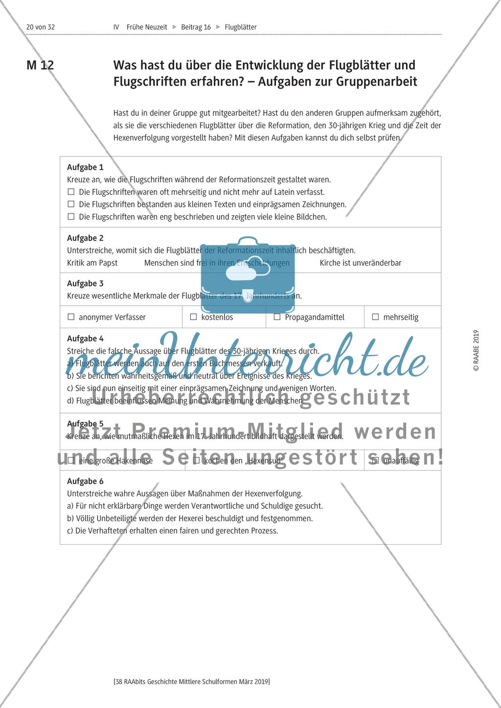 Flugblätter im Mittelalter und in der Neuzeit Preview 7