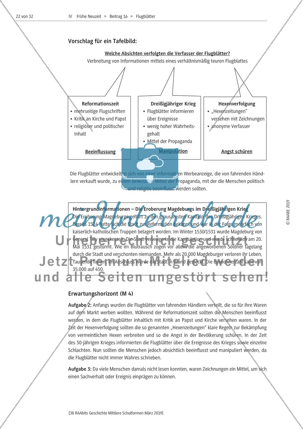 Flugblätter im Mittelalter und in der Neuzeit Preview 9