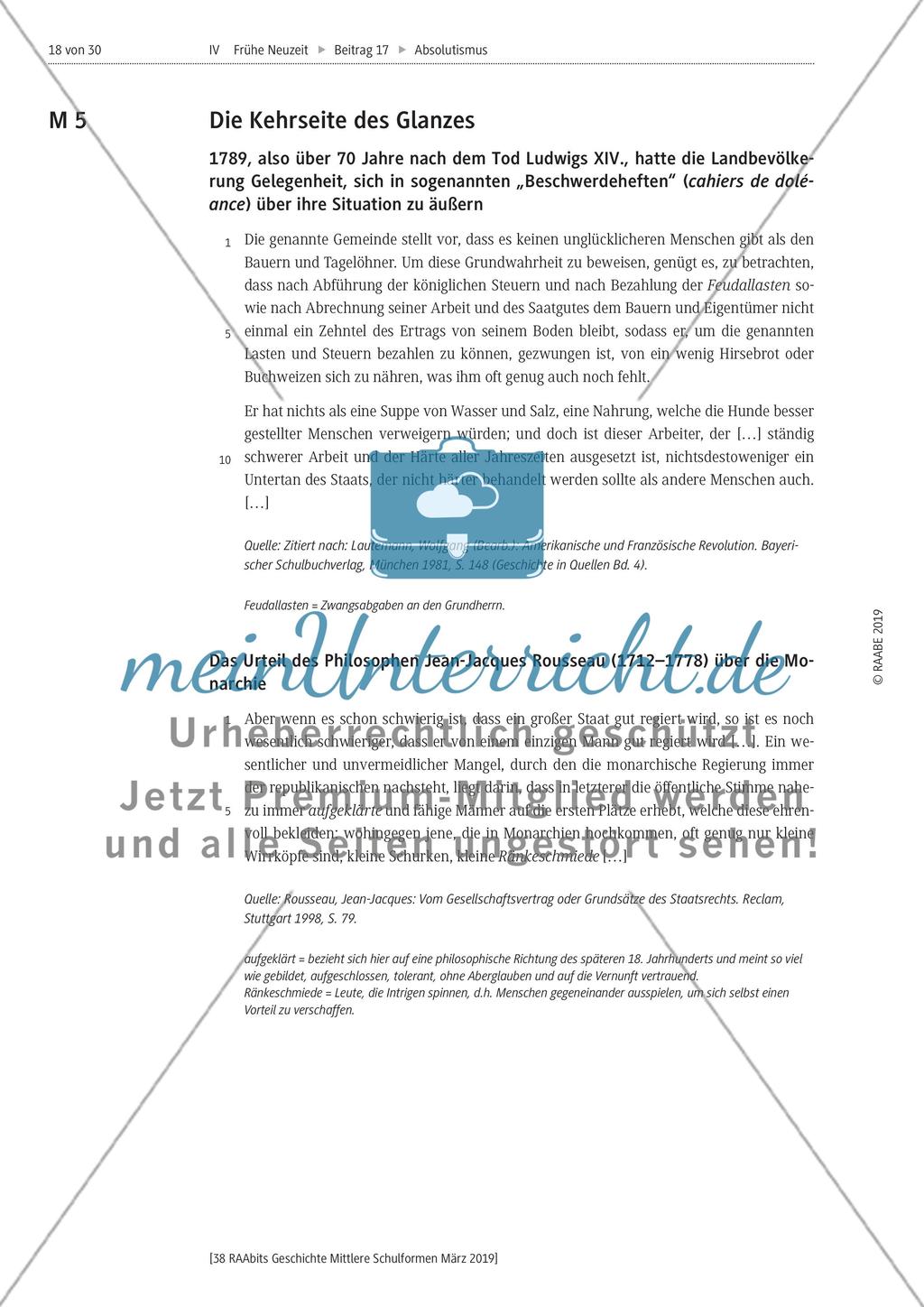 Der Absolutismus in Frankreich Preview 13