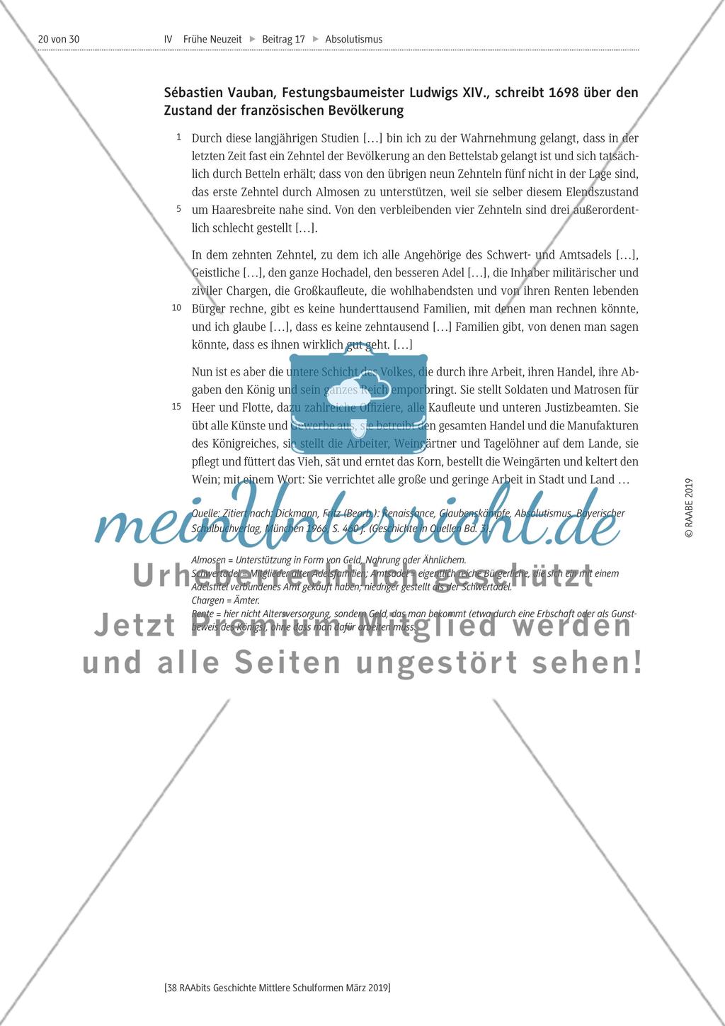 Der Absolutismus in Frankreich Preview 15