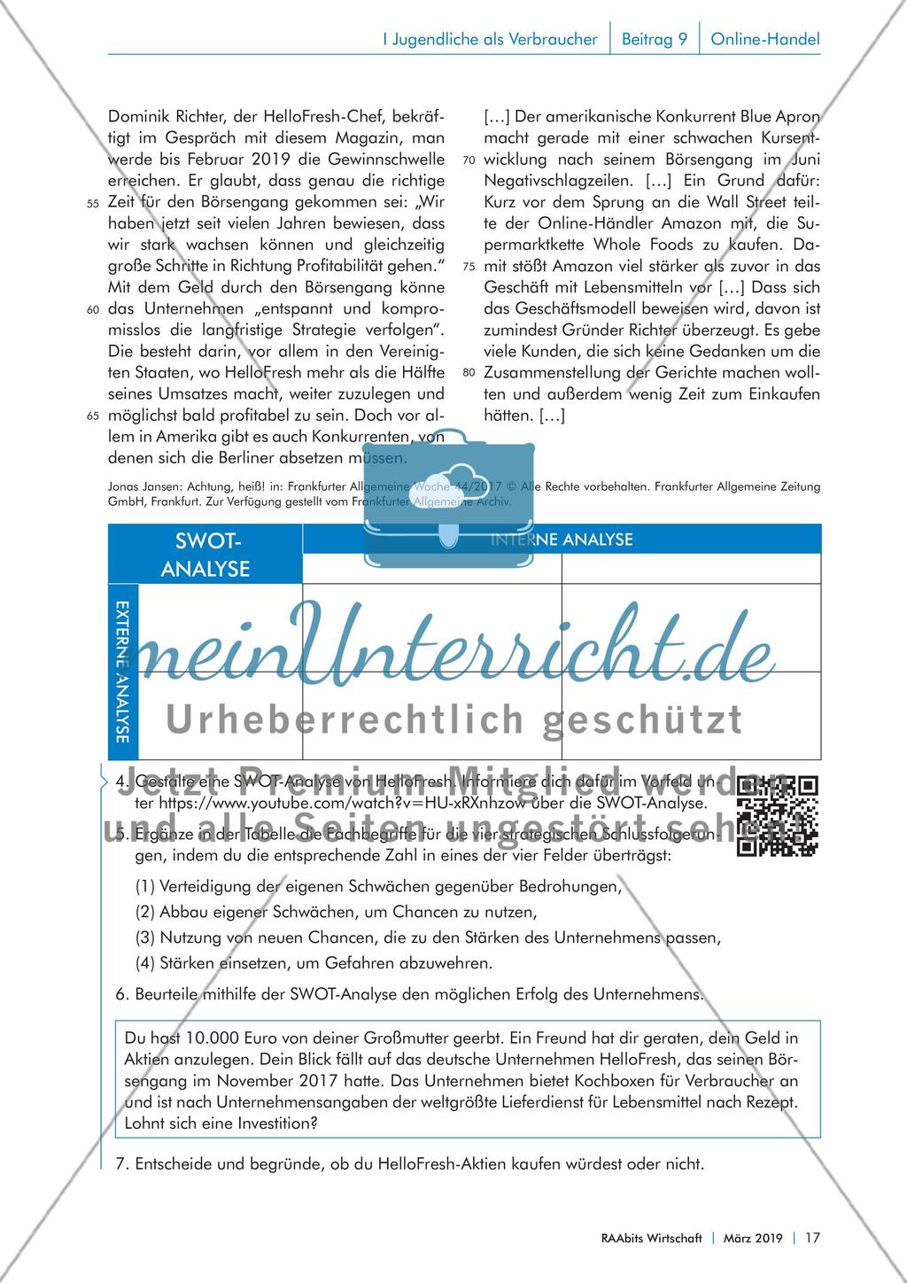 Auswirkungen und Kehrseiten des Online-Handels Preview 4