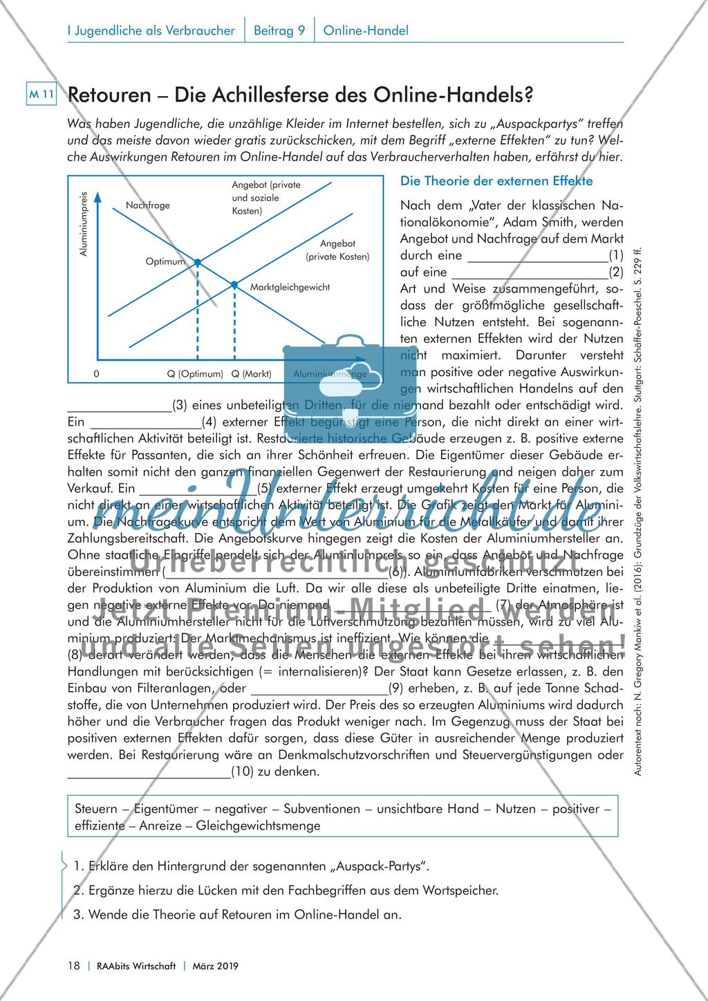 Auswirkungen und Kehrseiten des Online-Handels Preview 5