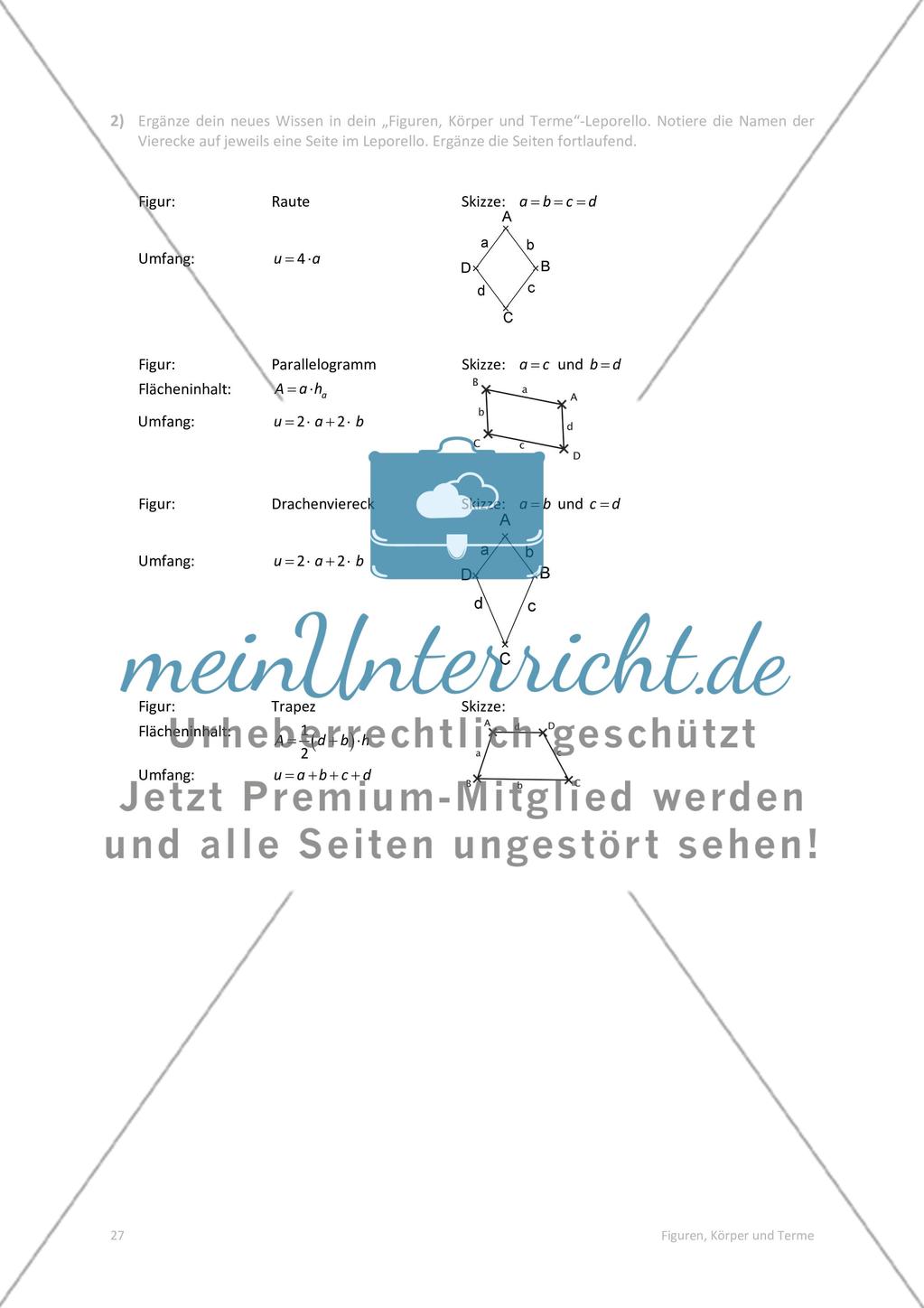 Die Lösungen der Arbeitsblätter Preview 11