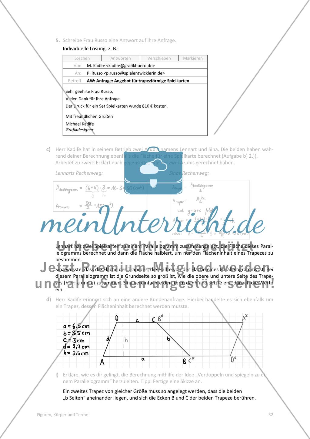 Die Lösungen der Arbeitsblätter Preview 16