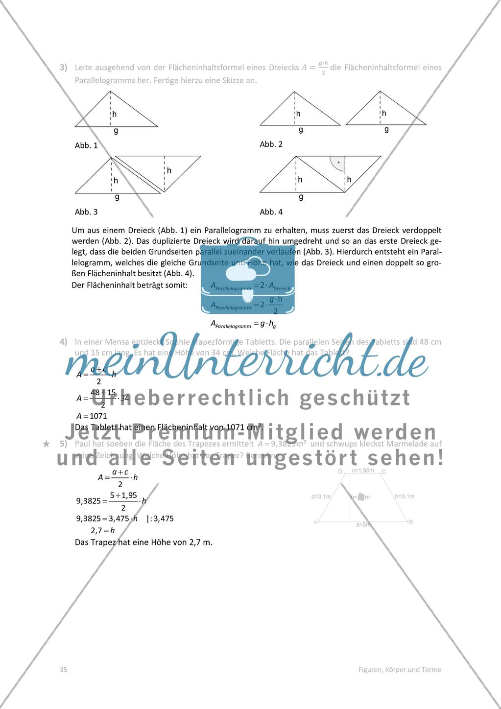 Die Lösungen der Arbeitsblätter Preview 19