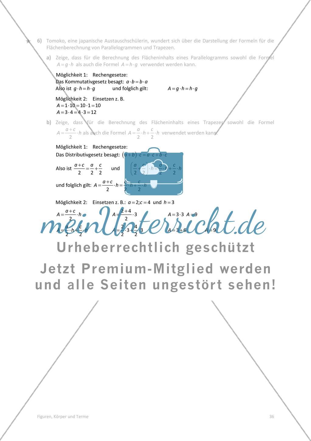 Die Lösungen der Arbeitsblätter Preview 20