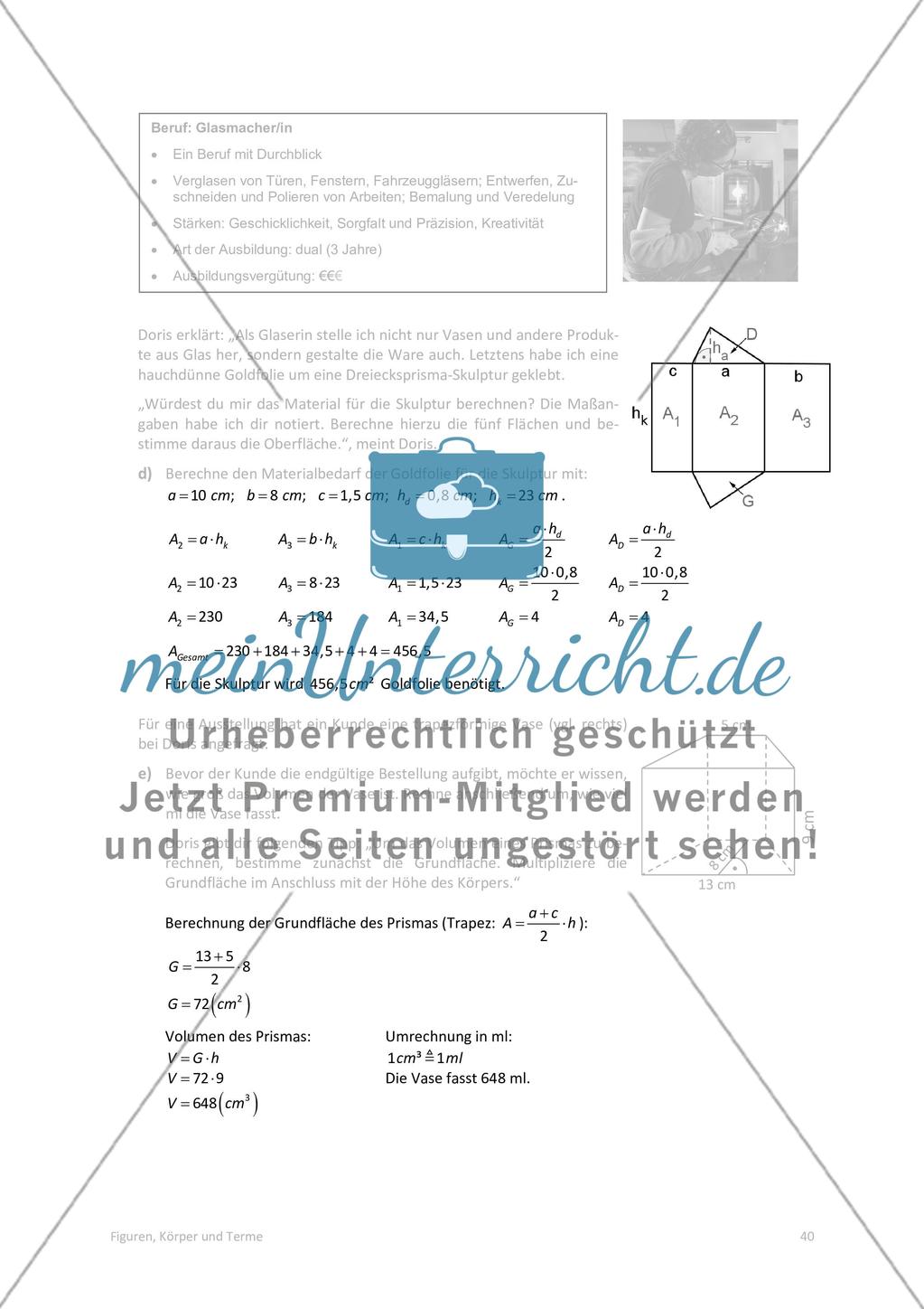 Die Lösungen der Arbeitsblätter Preview 24