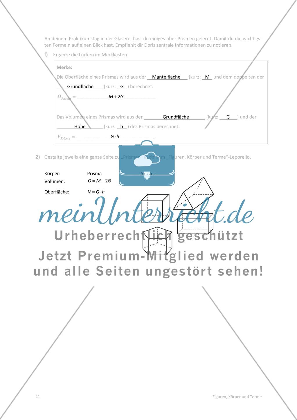 Die Lösungen der Arbeitsblätter Preview 25