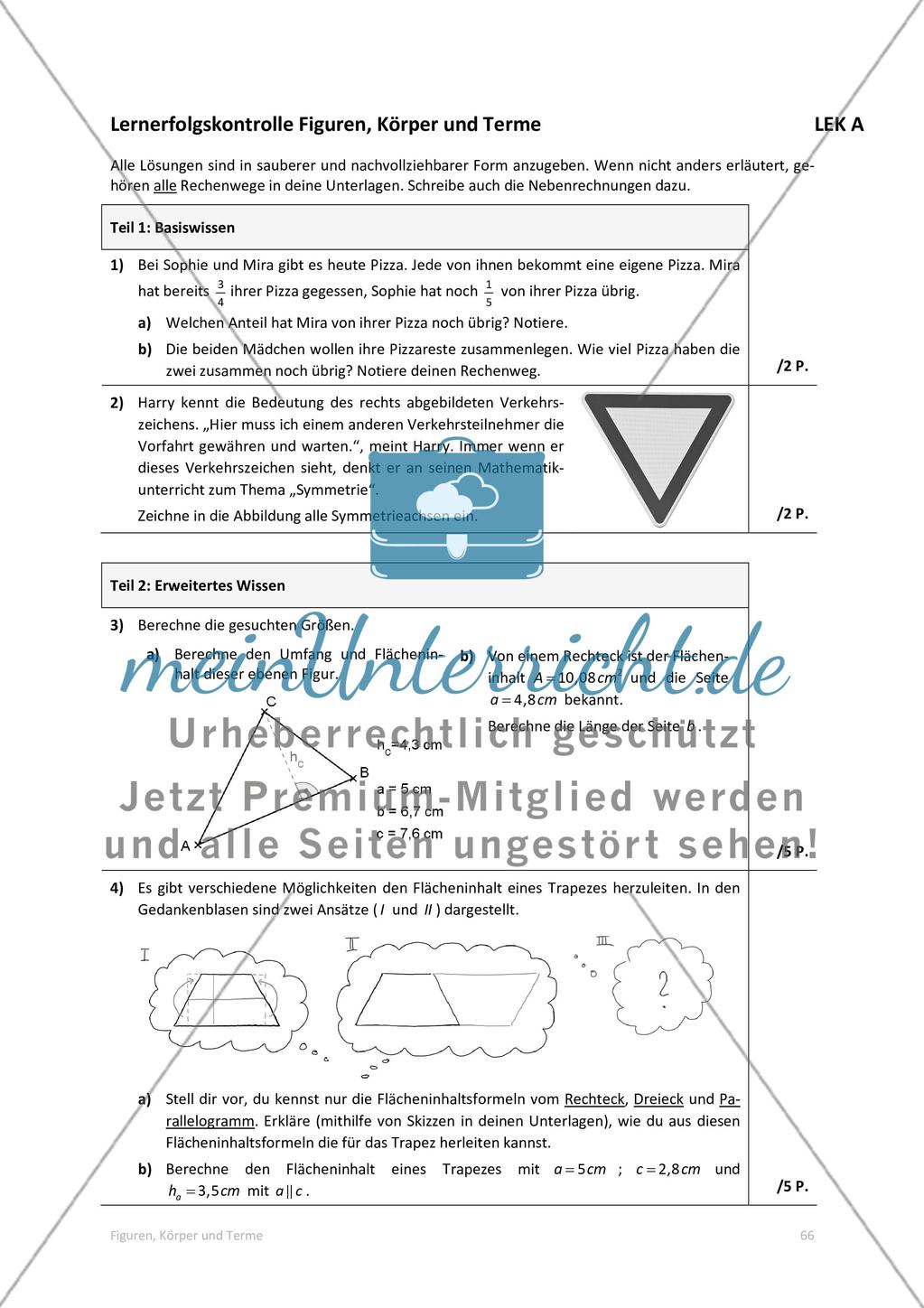 Die Lernerfolgskontrolle Preview 1