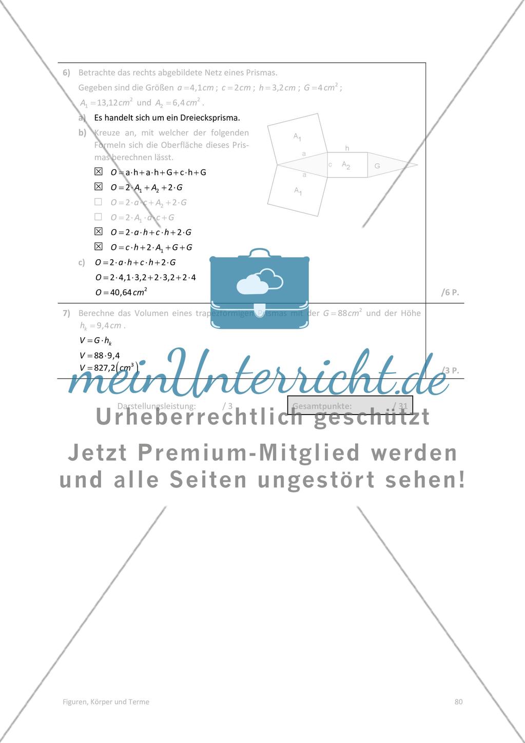 Die Lösungen der Lernerfolgskontrolle Preview 7