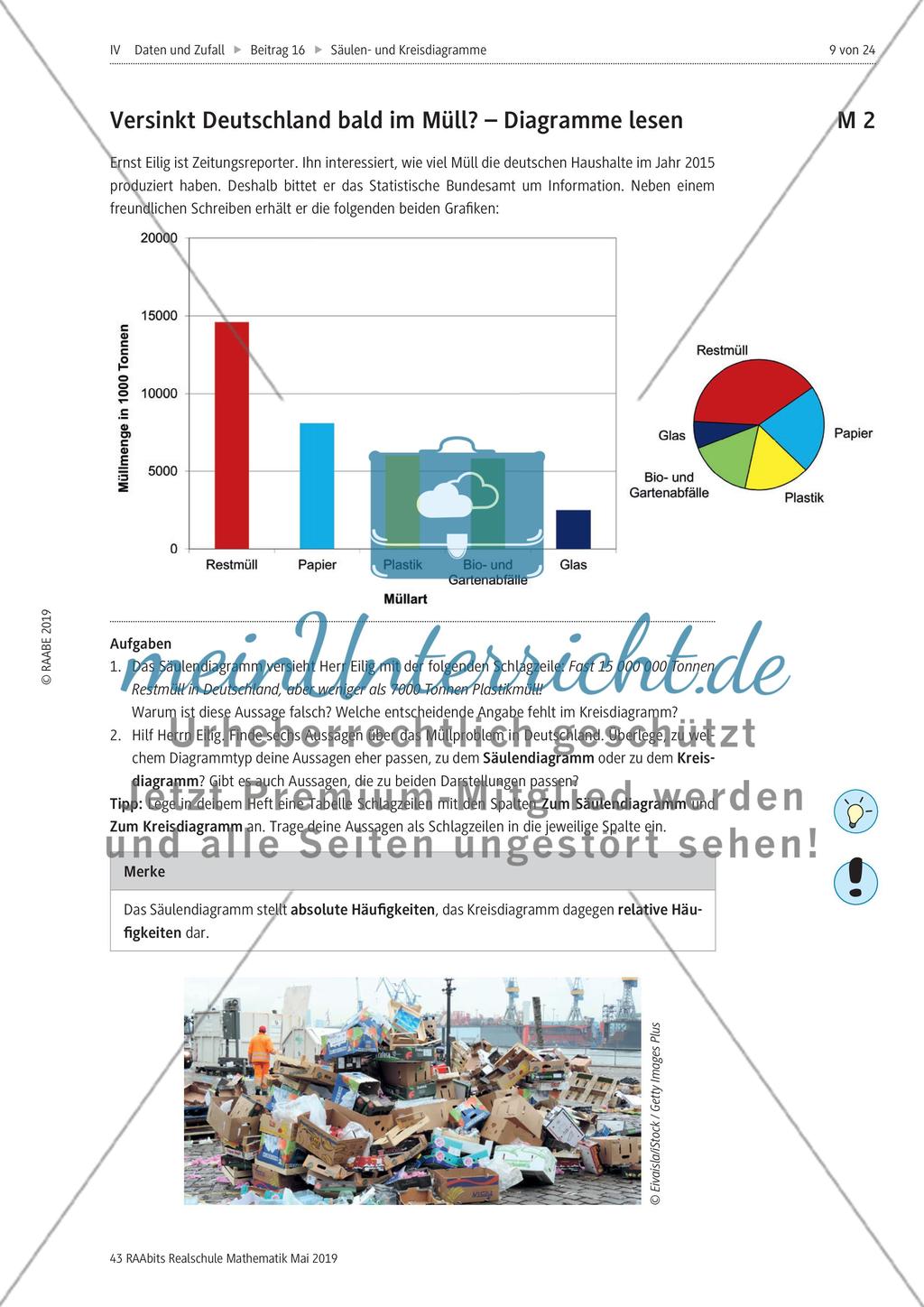 Das Kreis- und Säulendiagramm Preview 3