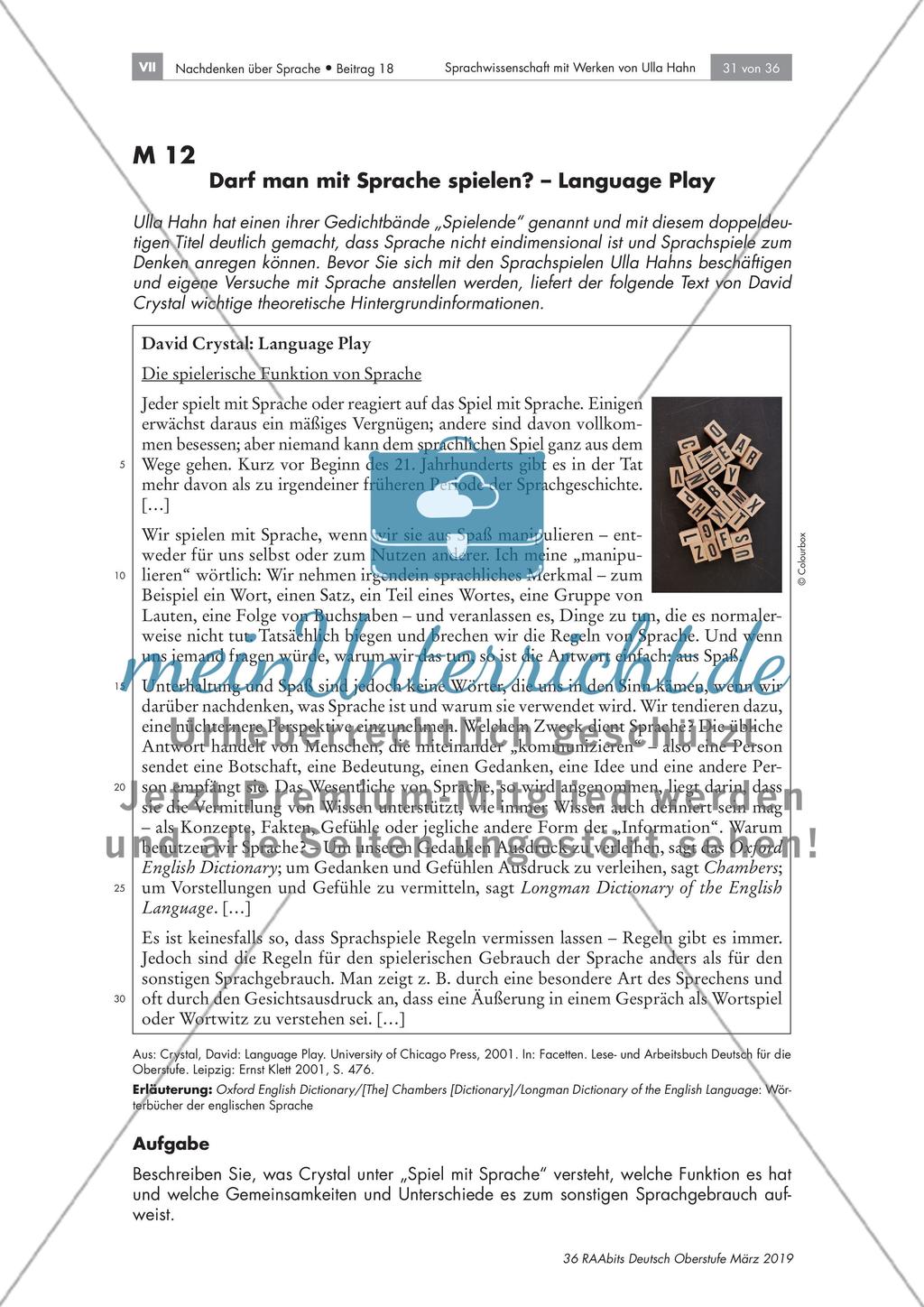 Spiel mit Sprache Preview 1