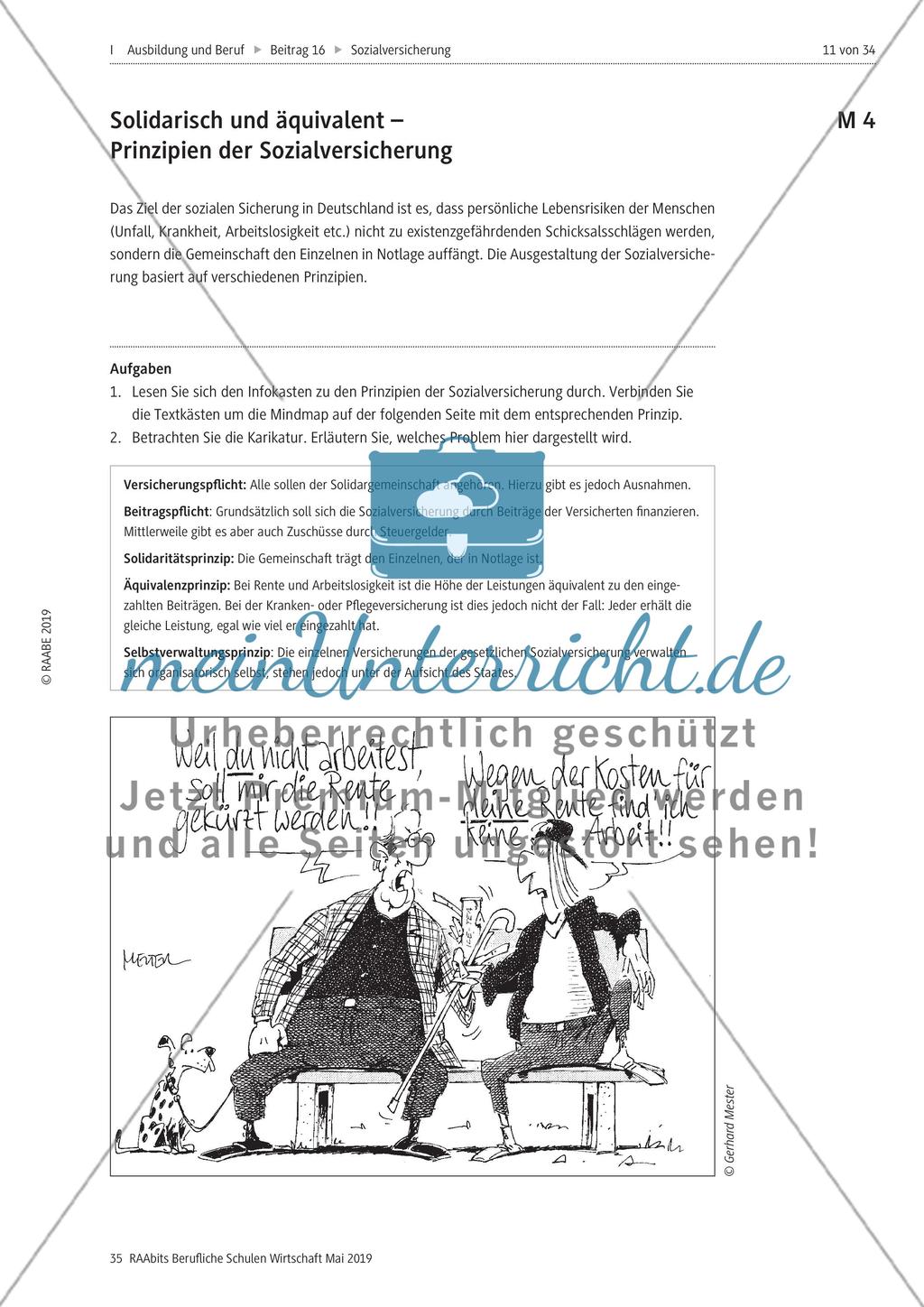 Die fünf Säulen der Sozialversicherung Preview 6