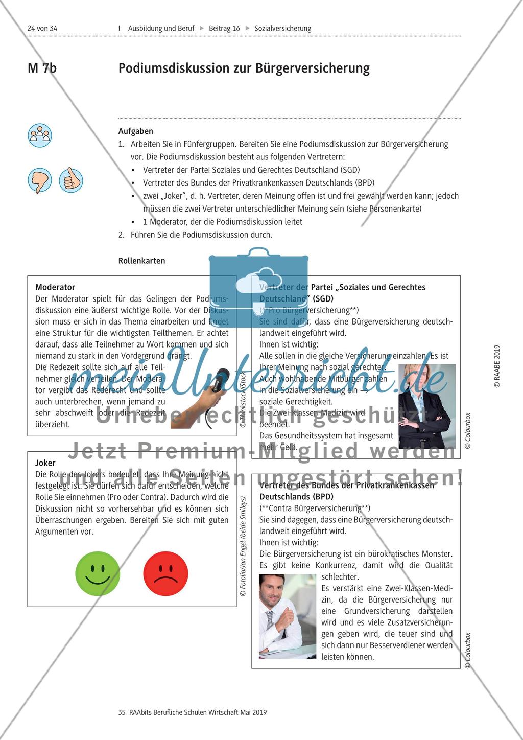 Die Bürgerversicherung als Alternative Preview 3