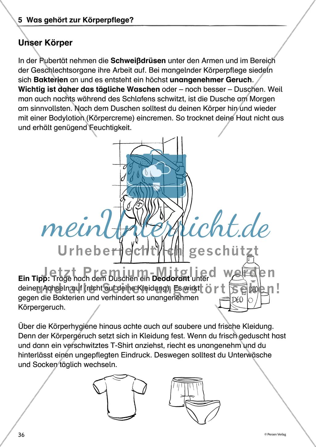 Was gehört zur Körperpflege? Preview 11