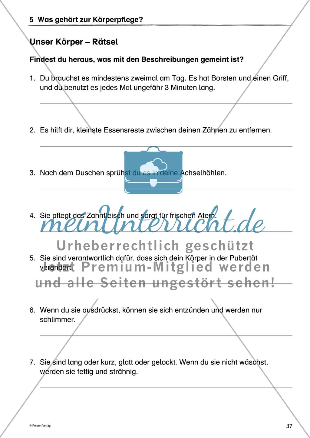 Was gehört zur Körperpflege? Preview 12