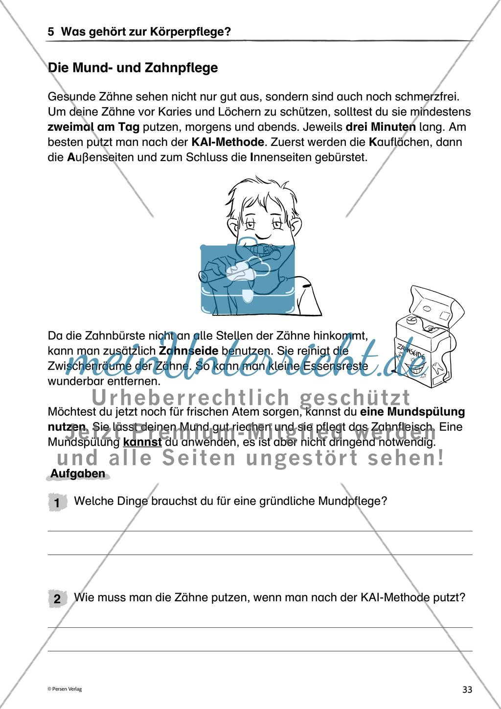 Was gehört zur Körperpflege? Preview 8